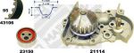 MAPCO 41106/1 водяной насос + комплект зубчатого ремня на RENAULT CLIO I (B/C57_, 5/357_)