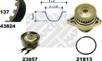 MAPCO 41824 водяной насос + комплект зубчатого ремня на VW POLO CLASSIC (6KV2)