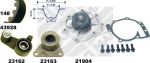 MAPCO 41928 водяной насос + комплект зубчатого ремня на VOLVO V40 универсал (VW)