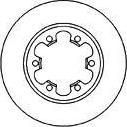 MAPCO 45513 тормозной диск на NISSAN TERRANO I (WD21)