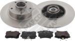 MAPCO 47459 комплект тормозов, дисковый тормозной механизм на RENAULT MEGANE III Наклонная задняя часть (BZ0_)
