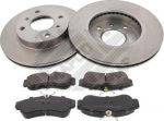 MAPCO 47503 комплект тормозов, дисковый тормозной механизм на NISSAN PRIMERA Hatchback (P11)