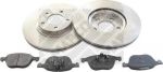MAPCO 47517 комплект тормозов, дисковый тормозной механизм на MAZDA 3 (BL)