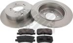 MAPCO 47539 комплект тормозов, дисковый тормозной механизм на MITSUBISHI LANCER SPORTBACK (CX_A)