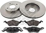 MAPCO 47655 комплект тормозов, дисковый тормозной механизм на FORD FOCUS седан (DFW)