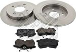 MAPCO 47656 комплект тормозов, дисковый тормозной механизм на FORD FOCUS седан (DFW)