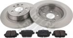 MAPCO 47662 комплект тормозов, дисковый тормозной механизм на FORD KUGA I