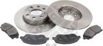 MAPCO 47684 комплект тормозов, дисковый тормозной механизм на OPEL CORSA C фургон (F08, W5L)