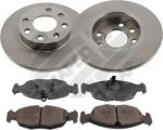 MAPCO 47751 комплект тормозов, дисковый тормозной механизм на OPEL ASTRA F Наклонная задняя часть (53_, 54_, 58_, 59_)
