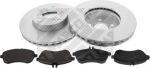 MAPCO 47820HPS комплект тормозов, дисковый тормозной механизм на MERCEDES-BENZ E-CLASS (W212)