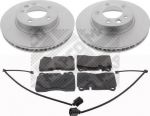 MAPCO 47981HPS комплект тормозов, дисковый тормозной механизм на VW TOUAREG (7P5)