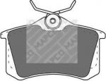 MAPCO 6302 Колодки торм зад диск Audi A3/A4/A6 15мм (8E0698451L)