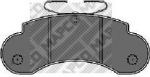 MAPCO 6379 комплект тормозных колодок, дисковый тормоз на MERCEDES-BENZ G-CLASS (W463)