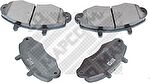 MAPCO 6380 комплект тормозных колодок, дисковый тормоз на FORD TRANSIT c бортовой платформой/ходовая часть (E_ _)