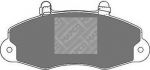 MAPCO 6380/1 комплект тормозных колодок, дисковый тормоз на FORD TRANSIT c бортовой платформой/ходовая часть (E_ _)
