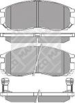 MAPCO 6457 комплект тормозных колодок, дисковый тормоз на MITSUBISHI COLT IV (CA_A)