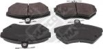 MAPCO 6465/1 КОМПЛЕКТ ТОРМОЗНЫХ КОЛОДОК, ДИСКОВЫЙ ТОРМОЗ