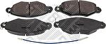 MAPCO 6472 комплект тормозных колодок, дисковый тормоз на NISSAN KUBISTAR фургон (X80)