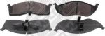 MAPCO 6488 комплект тормозных колодок, дисковый тормоз на DODGE CARAVAN