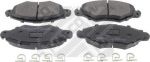 MAPCO 6516 Колодки тормозные дисковые Fr Citroen Xsara, Peuge 206 (4252.12)