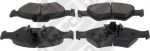MAPCO 6545 комплект тормозных колодок, дисковый тормоз на FORD FIESTA IV (JA_, JB_)