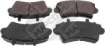 MAPCO 6559 комплект тормозных колодок, дисковый тормоз на OPEL MOVANO Combi (J9)