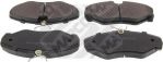 MAPCO 6576 комплект тормозных колодок, дисковый тормоз на OPEL VIVARO фургон (F7)