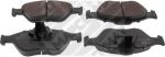MAPCO 6672 комплект тормозных колодок, дисковый тормоз на FORD FIESTA IV (JA_, JB_)