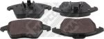 MAPCO 6695/1 комплект тормозных колодок, дисковый тормоз на PEUGEOT 208