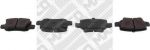 MAPCO 6744 комплект тормозных колодок, дисковый тормоз на MERCEDES-BENZ A-CLASS (W168)