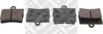 MAPCO 6780 комплект тормозных колодок, дисковый тормоз на MERCEDES-BENZ C-CLASS (W202)