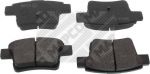 MAPCO 6821 Колодки тормозные дисковые задние 04-07 Ford Mondeo III/JAGUAR X-TYPE (1522073)
