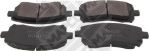 MAPCO 6845 комплект тормозных колодок, дисковый тормоз на SUBARU OUTBACK (BE, BH)