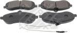 MAPCO 6851 комплект тормозных колодок, дисковый тормоз на PEUGEOT EXPERT Tepee (VF3V_)