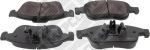 MAPCO 6884 комплект тормозных колодок, дисковый тормоз на RENAULT MEGANE III Наклонная задняя часть (BZ0_)