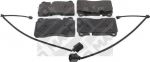 MAPCO 6981HPS комплект тормозных колодок, дисковый тормоз на VW TOUAREG (7LA, 7L6, 7L7)