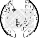 MAPCO 8117 комплект тормозных колодок на PEUGEOT 306 (7B, N3, N5)