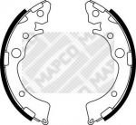 MAPCO 8523 комплект тормозных колодок на HONDA CIVIC III Hatchback (AL, AJ, AG, AH)