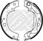 MAPCO 8570 комплект тормозных колодок на TOYOTA COROLLA (CDE12_, ZZE12_, NDE12_, ZDE12_)