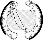MAPCO 8833 Колодки тормозные барабанные Astra, Combo, Vectra, Zafira 94- 1605920 (90512792)