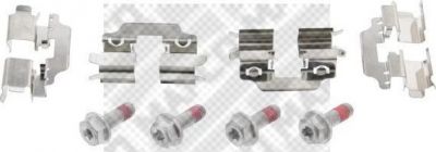 MAPCO 9322 комплектующие, колодки дискового тормоза на MERCEDES-BENZ B-CLASS (W246, W242)