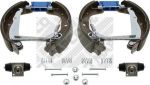 MAPCO 9829 комплект тормозных колодок на OPEL CORSA C (F08, F68)