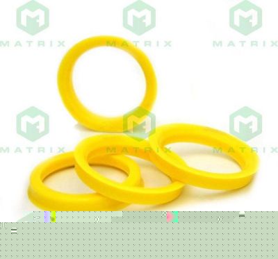 Матрикс Центровочное кольцо 72,6-63,4 комплект 4 шт Yellow
