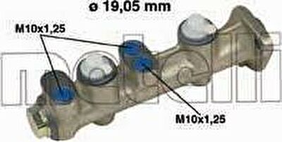 METELLI 05-0053 главный тормозной цилиндр на SEAT 132