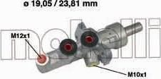 METELLI 05-0619 главный тормозной цилиндр на MERCEDES-BENZ C-CLASS (W202)
