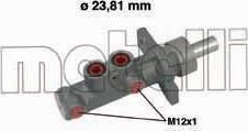 METELLI 05-0635 Главный тормозной цилиндр (23,81 mm)