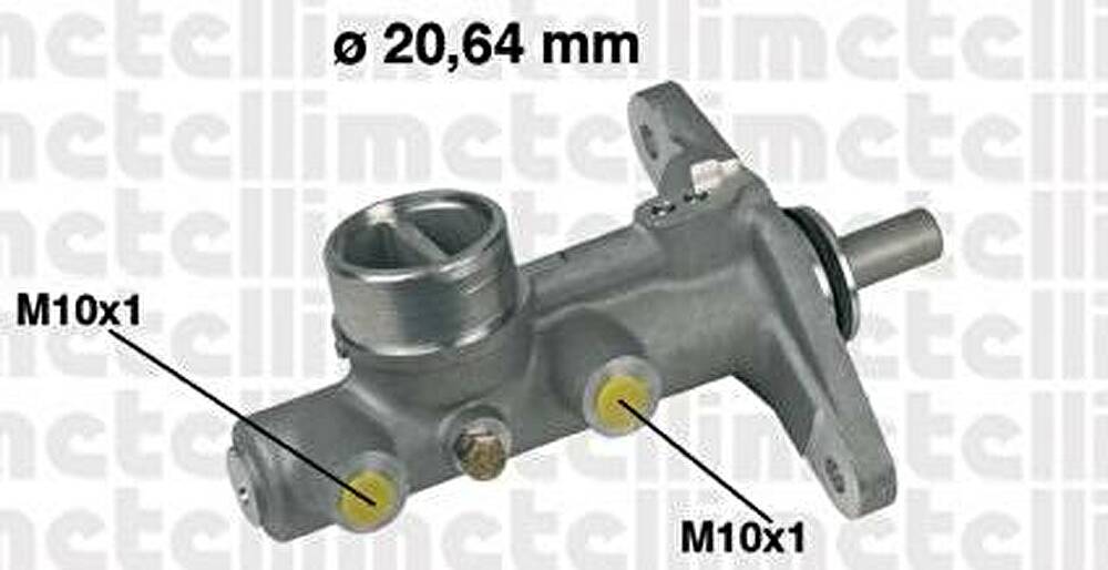 Metelli 050145 Главный тормозной цилиндр (20,64 mm)