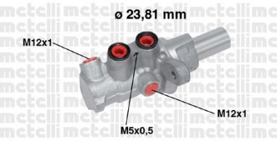 Metelli 050749 Главный тормозной цилиндр