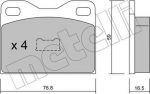 METELLI 22-0015-1 комплект тормозных колодок, дисковый тормоз на PEUGEOT 305 I Break (581D)