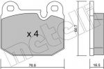 METELLI 22-0027-0 комплект тормозных колодок, дисковый тормоз на 3 (E21)